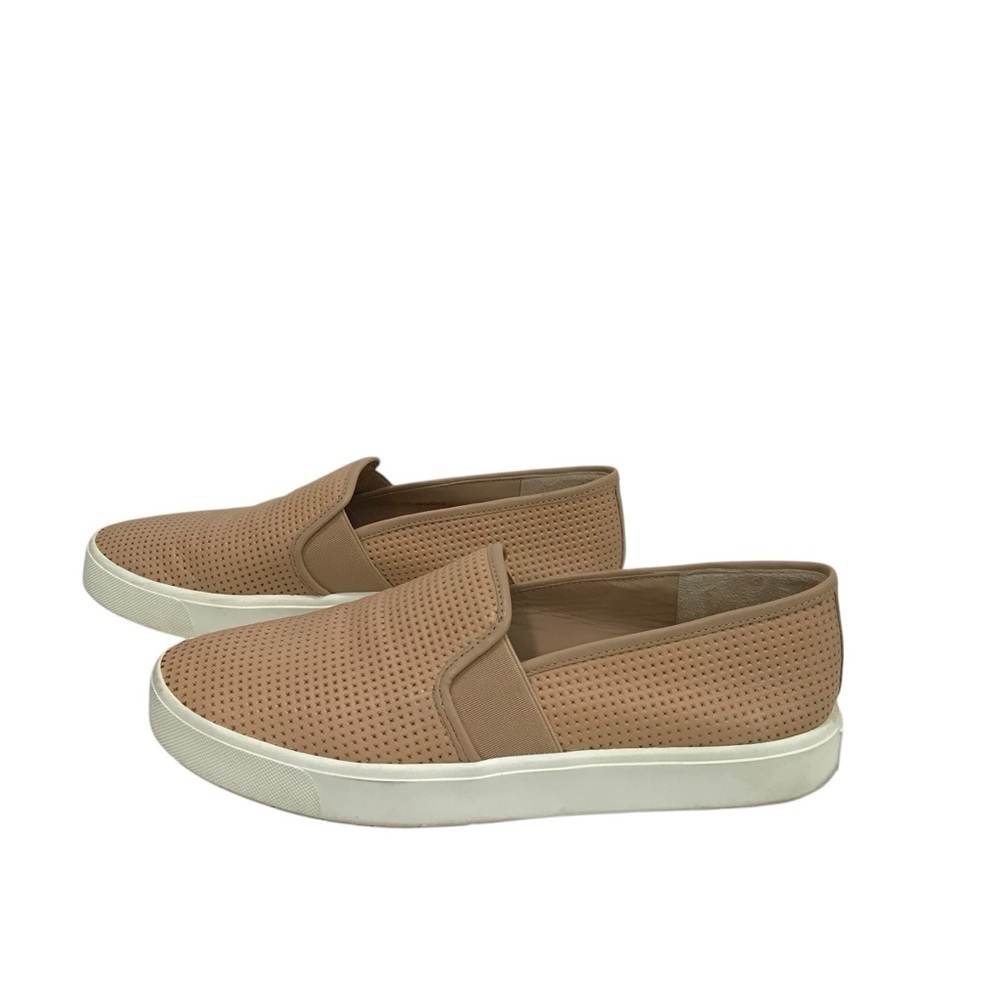 Vince Tan Perforated Slip-On Sneaker Size 7 - Picture 7 of 7